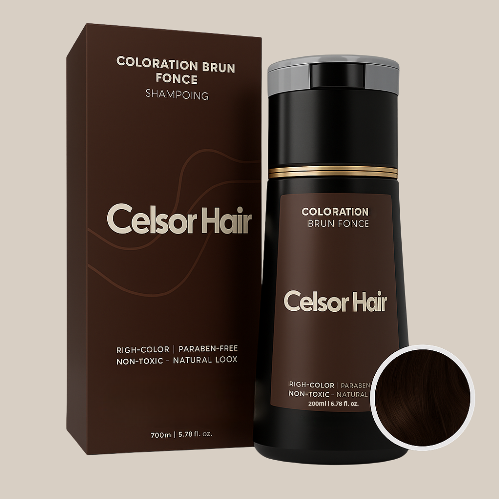 Celsor Hair - Shampoing 10 Minutes Anti-Cheveux Blancs