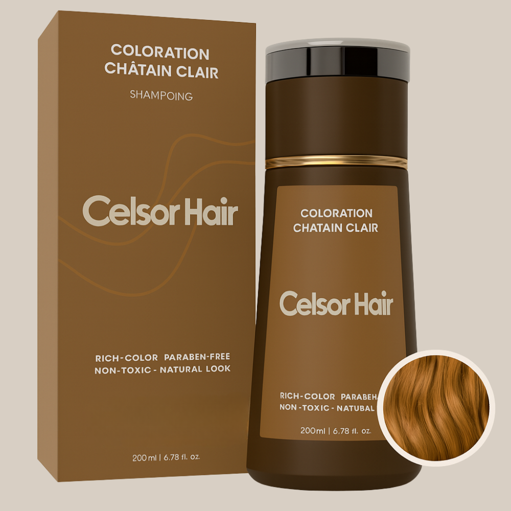 Celsor Hair - Shampoing 10 Minutes Anti-Cheveux Blancs